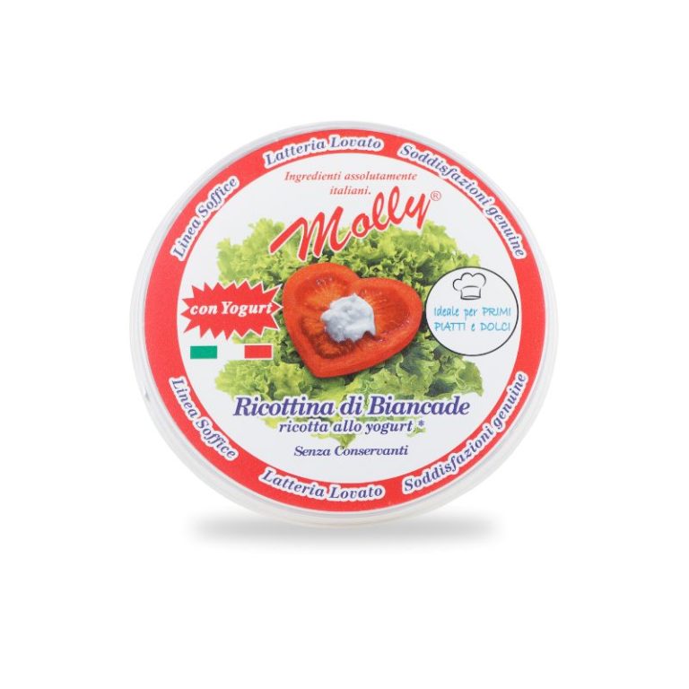 Latteria Lovato Ricotta di Biancade Molly allo Yogurt High Resolution 800x800